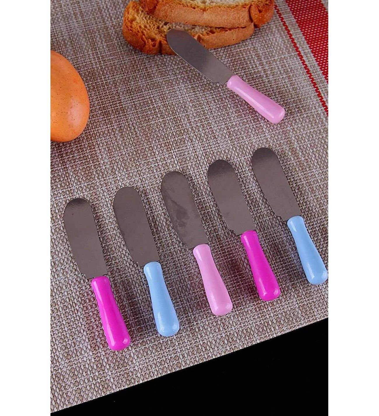 Tereyağı Bıçağı - Mini Spatula 6 Adet - Lisinya Tereyağı Bıçağı - Mini Spatula 6 Adet - Lisinya