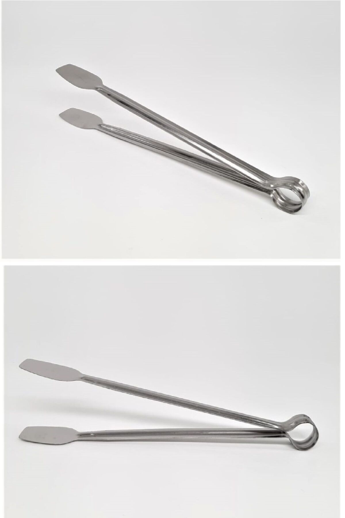 Paslanmaz Mutfak Maşası - 27 Cm Mangal Barbekü Maşası - Lisinya