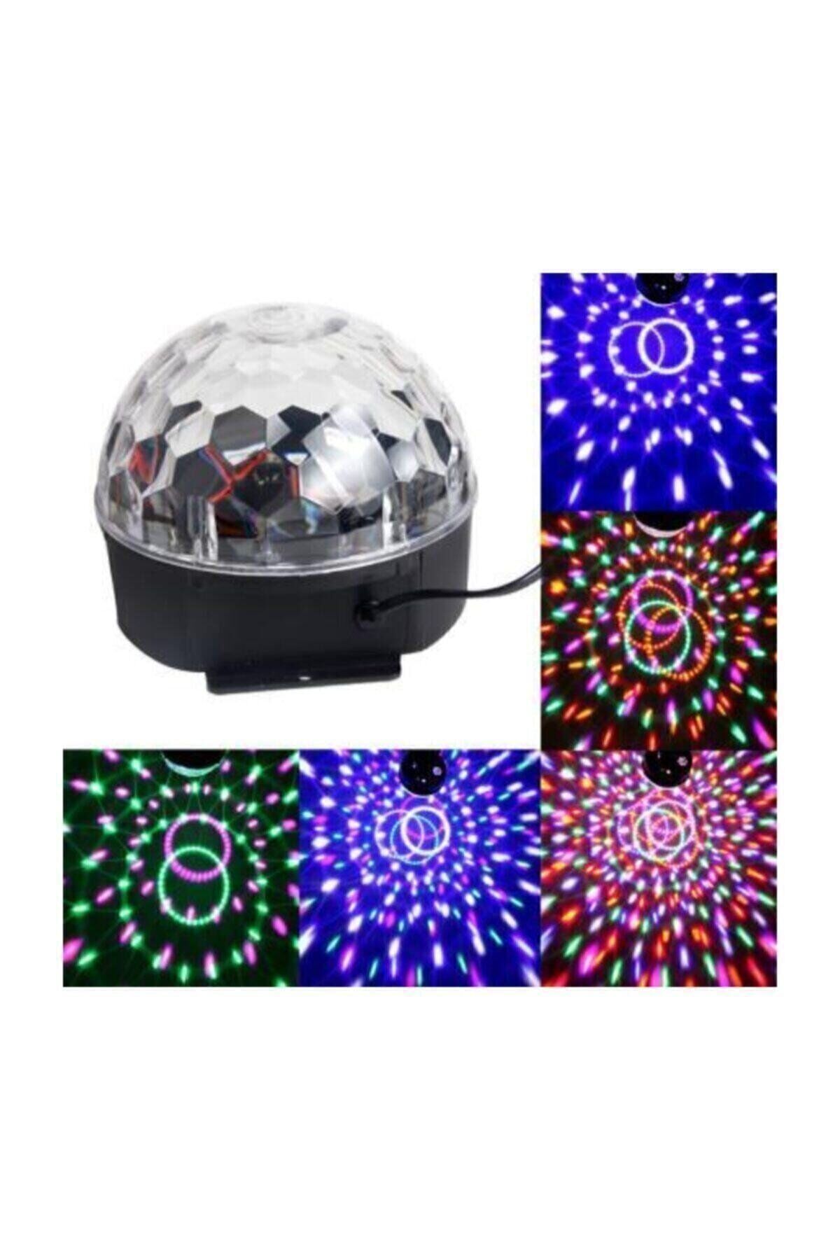 Kumandalı Kristal Led RGB Disko Topu - Lisinya Kumandalı Kristal Led RGB Disko Topu - Lisinya