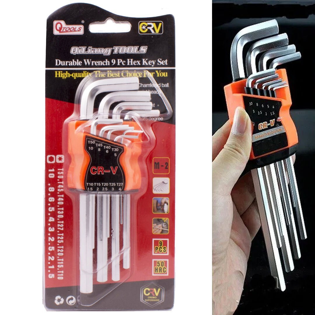 Çelik Alyan Takımı (9 Parça) - Lisinya