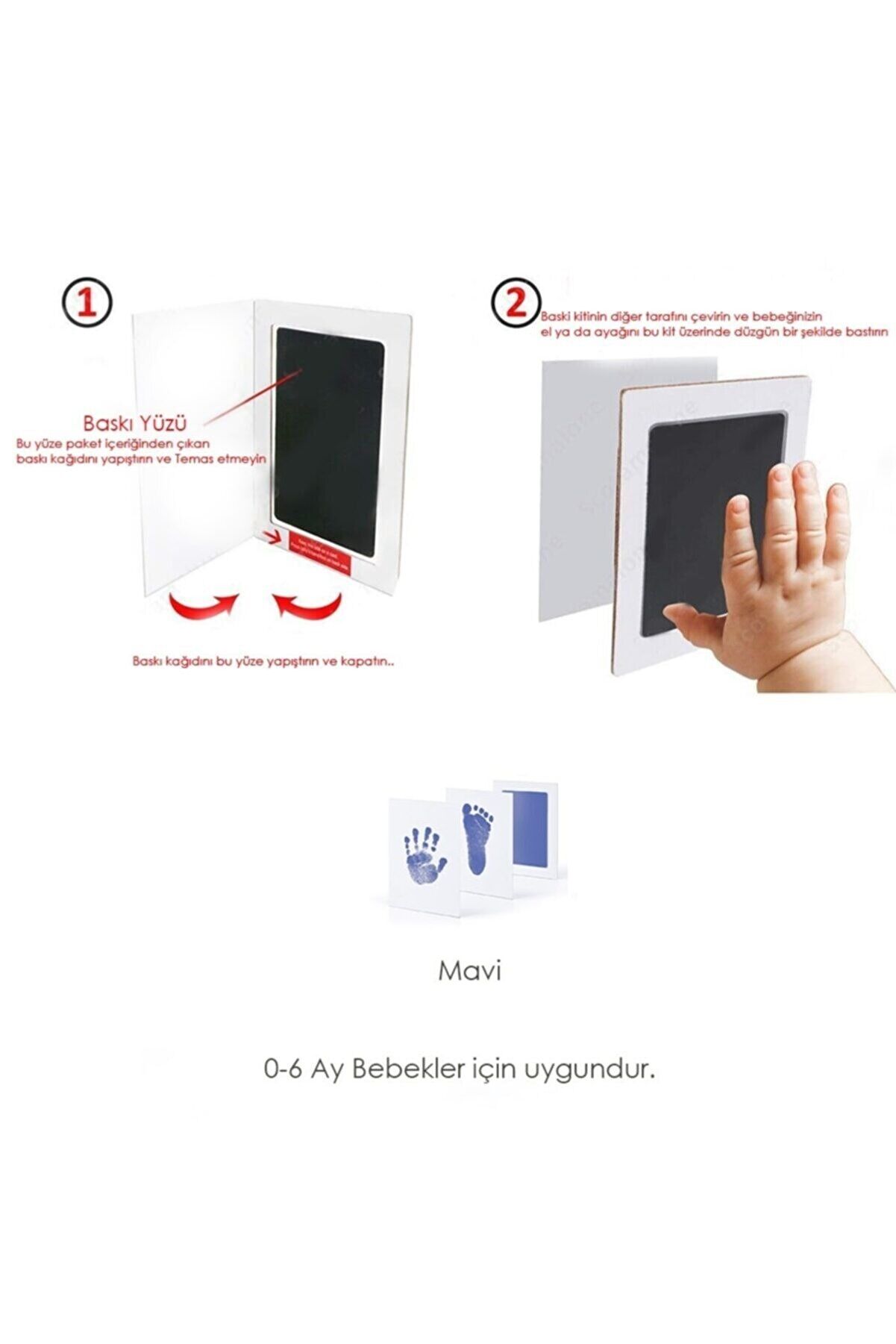 El Ayak İzi Kalıbı Seti - Lisinya