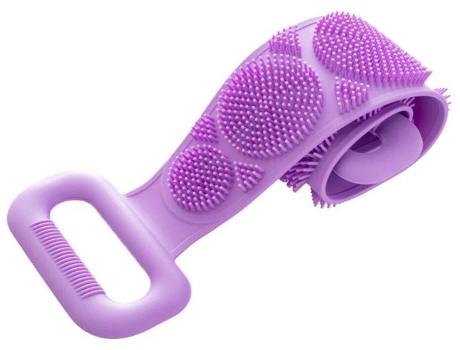 70 cm Çift Taraflı Sırt Kesesi -Silikon Duş Kesesi - Peeling Banyo Kesesi - Lisinya 70 cm Çift Taraflı Sırt Kesesi -Silikon Duş Kesesi - Peeling Banyo Kesesi - Lisinya