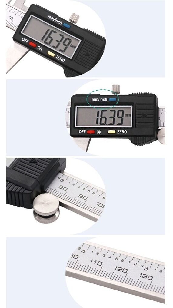 Kumpas - Dijital Kumpas 0,01 mm - 150mm 6inc - Lisinya