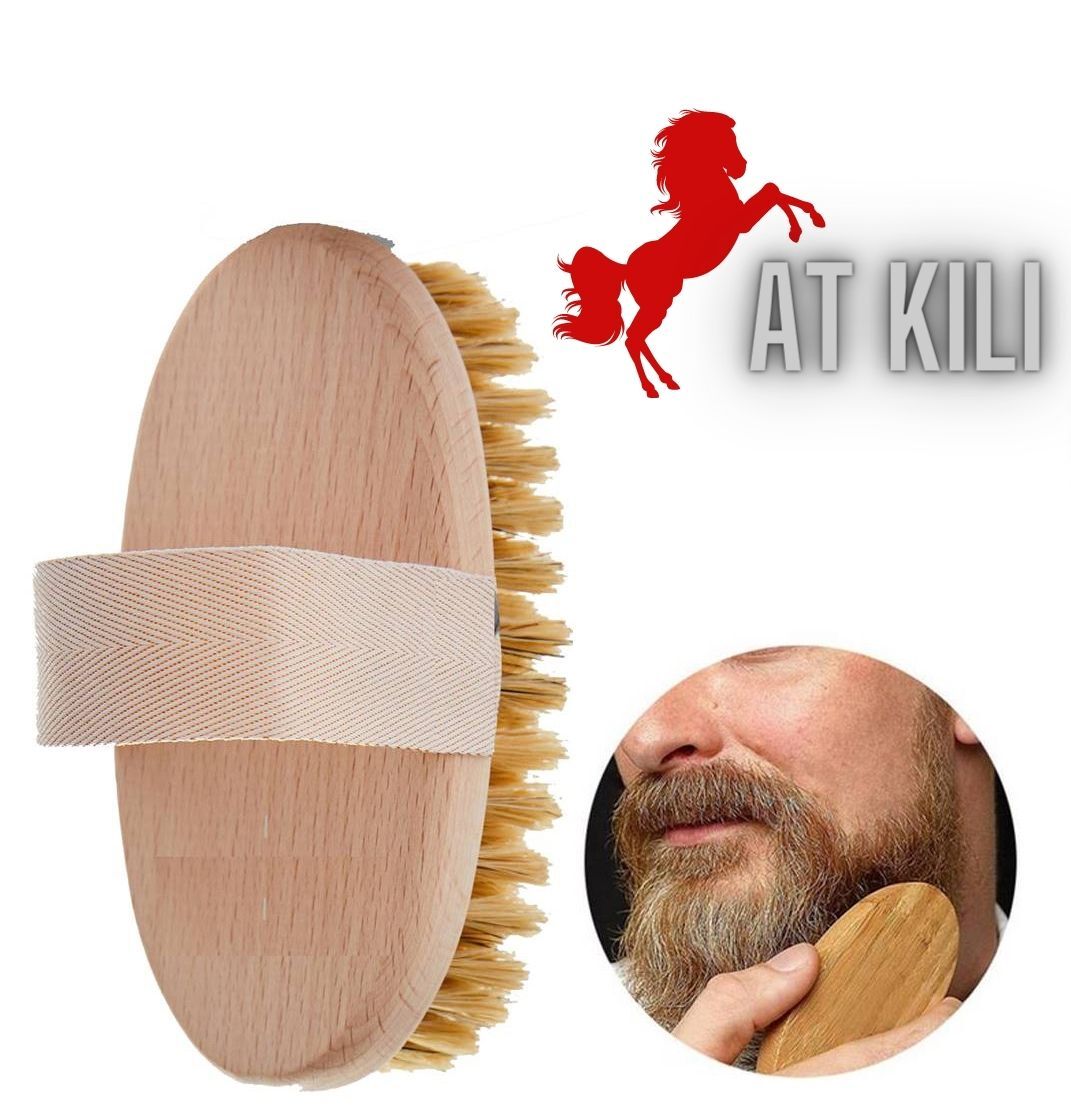 Absolute Sakinleştirici Sakal Tarama Doğal Fırçası - Lisinya