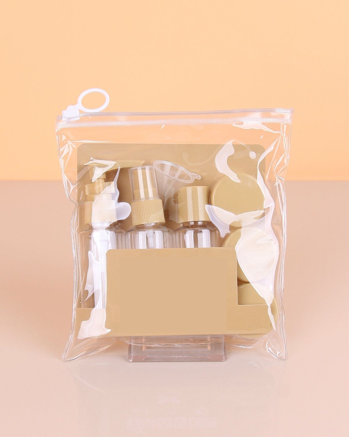 Parfüm Şişesi - Kozmetik Şişesi - 8 li Seyahat Doldurulabilir Kozmetik Seti - Lisinya