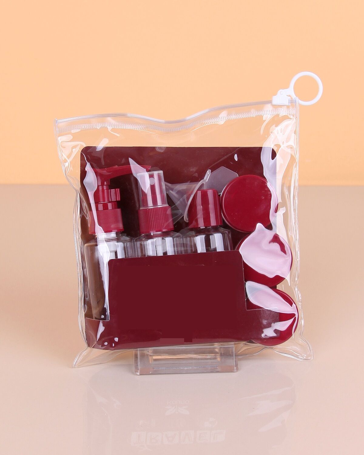 Parfüm Şişesi - Kozmetik Şişesi - 8 li Seyahat Doldurulabilir Kozmetik Seti - Lisinya