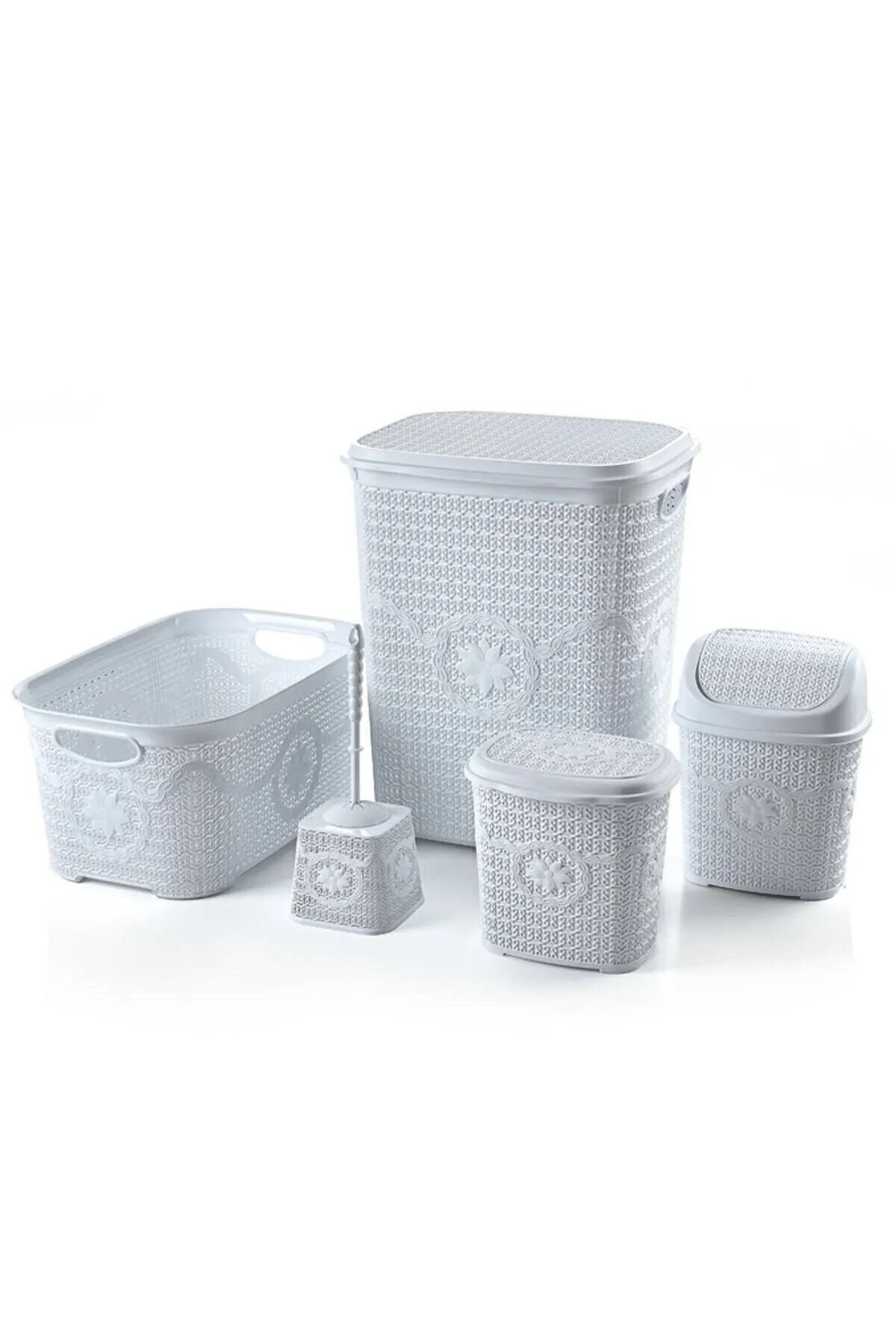 Çeyiz Seti Rattan 5 Parça Örgülü Çeyiz Seti - Lisinya