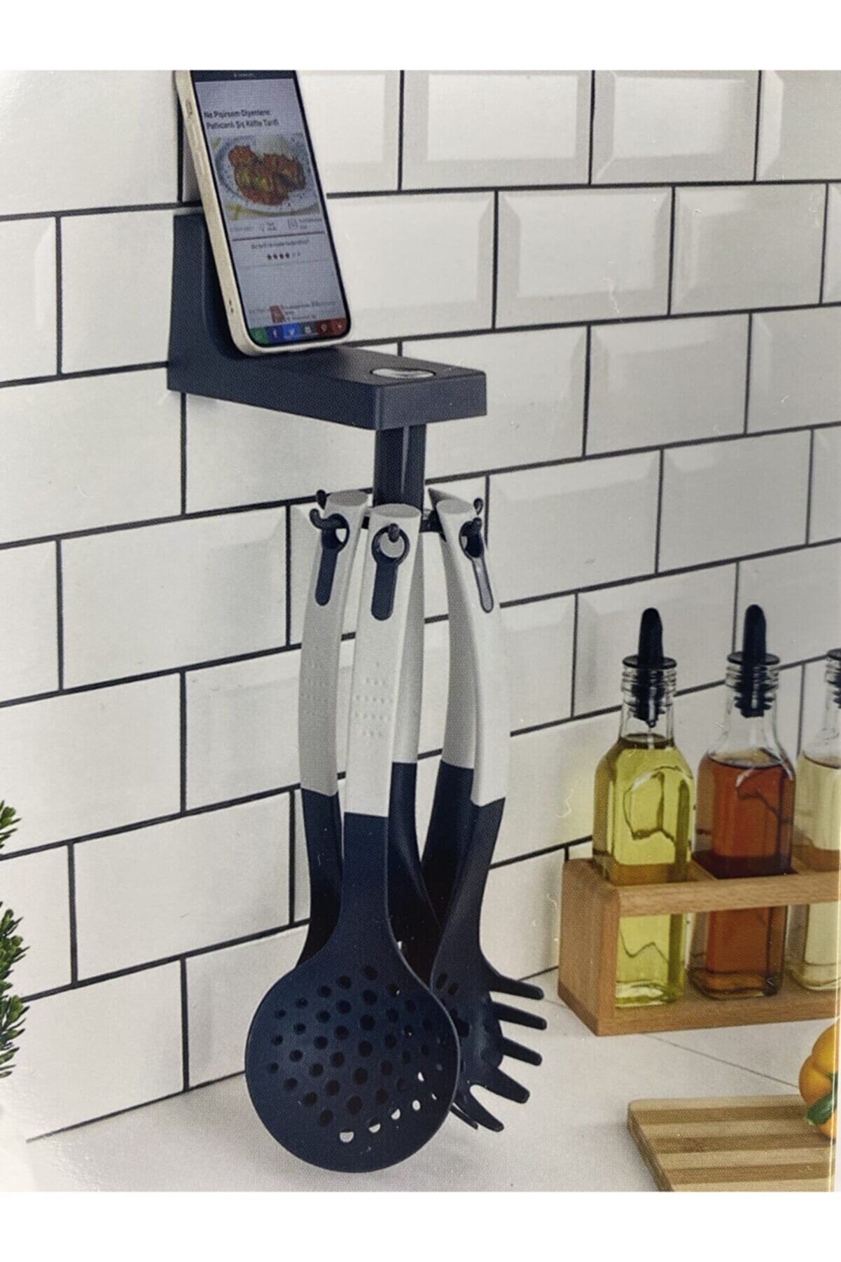 Çok Amaçlı Askı Kepçelik Anahtarlık Havluluk - Lisinya Çok Amaçlı Askı Kepçelik Anahtarlık Havluluk - Lisinya