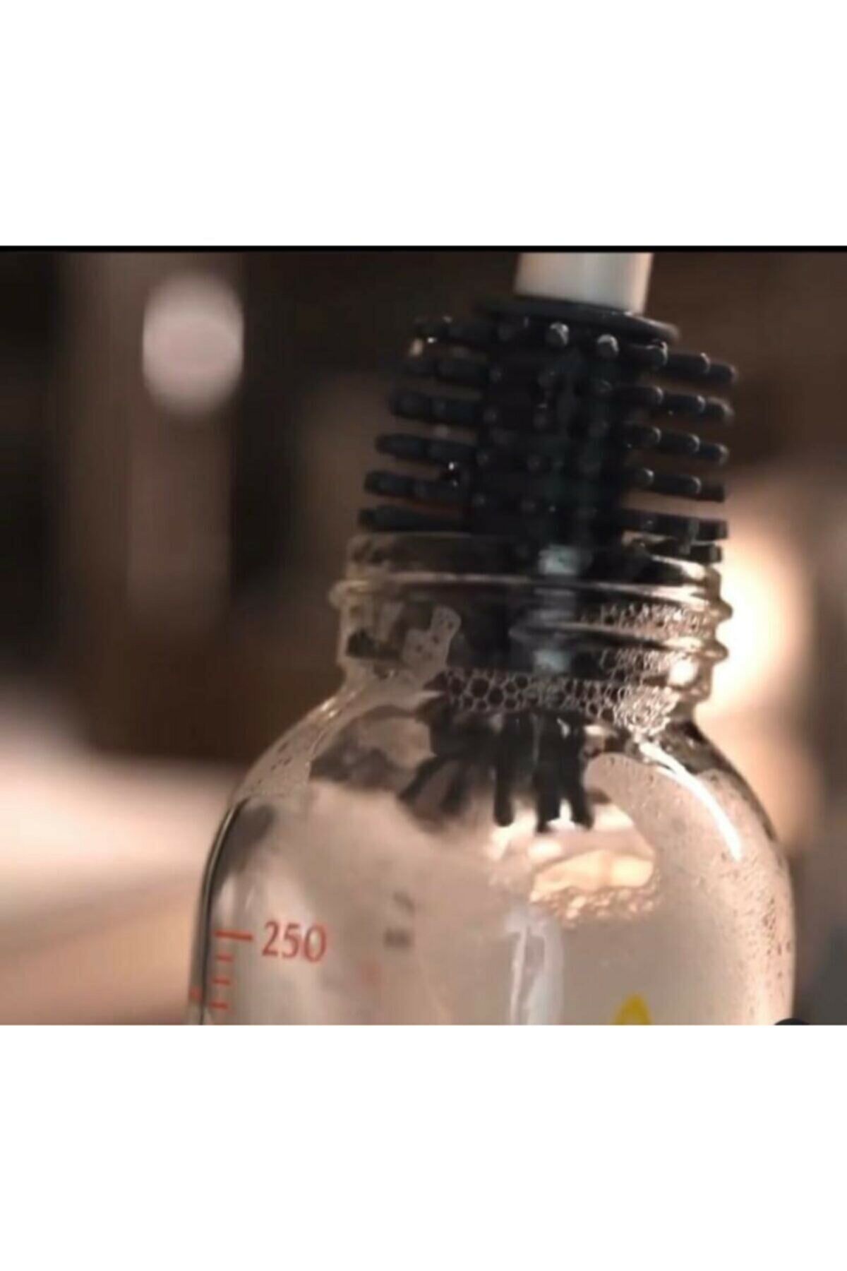 Silikon Biberon  Ve Şişe Temizleme Fırçası - Lisinya