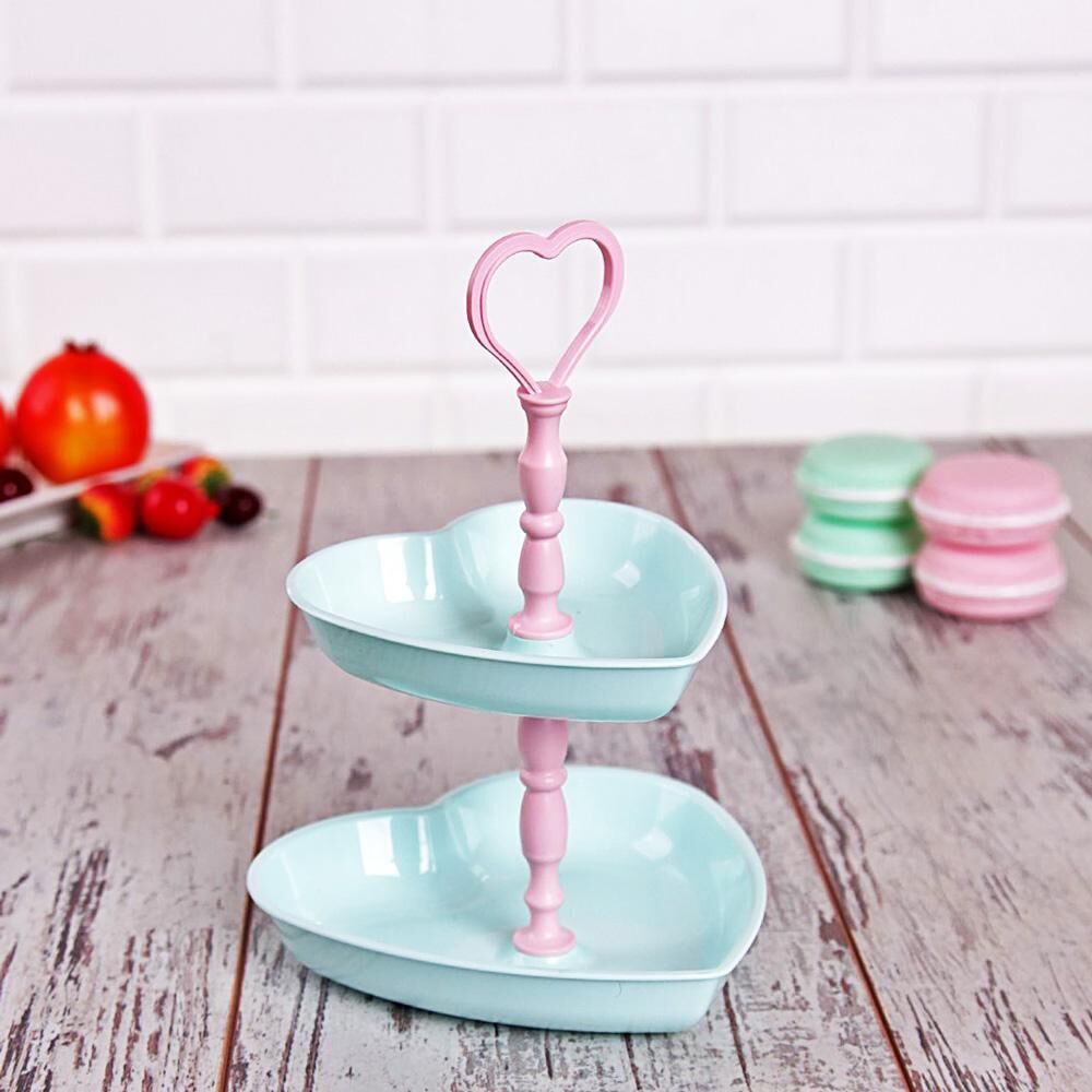 Kalpli Çerezlik 2 Katlı - Lisinya Kalpli Çerezlik 2 Katlı - Lisinya