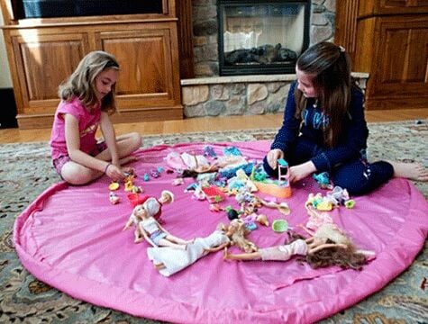 Taşınabilir Büyük Oyuncak Hurcu - PEMBE - Lisinya