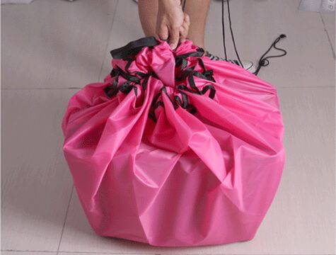 Taşınabilir Büyük Oyuncak Hurcu - PEMBE - Lisinya