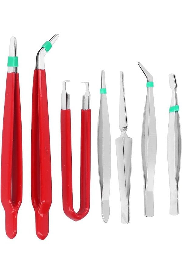 Premium 7 Parça Çelik Profesyonel Çiçek Bakım ve Teraryum Cımbız Seti - Lüks Bakım Kiti - Lisinya Premium 7 Parça Çelik Profesyonel Çiçek Bakım ve Teraryum Cımbız Seti - Lüks Bakım Kiti - Lisinya