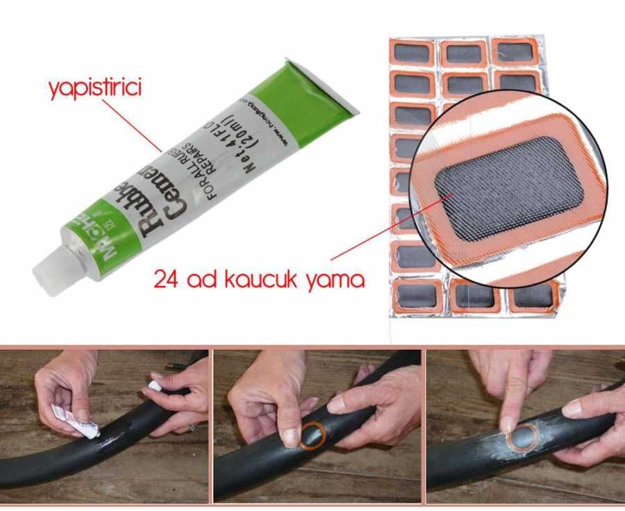Lastik Yaması - Bisiklet Lastiği Yaması - Lisinya