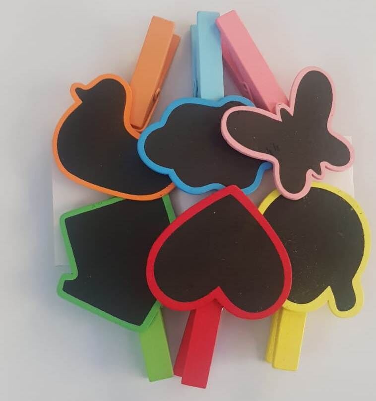 Ahşap Yazı Tahtalı Mandal Seti - Lisinya