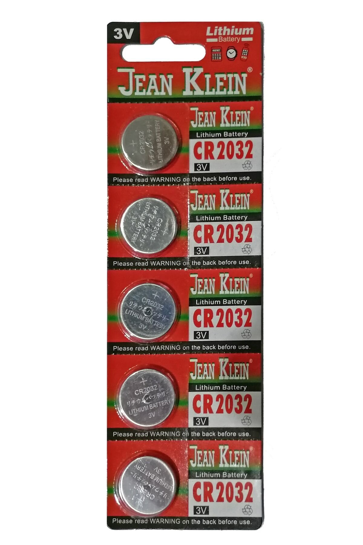 Baskül -Terazi Pili 5 li Paket  CR2032 - 3V - Lisinya