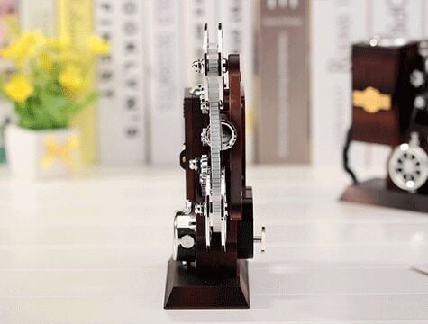 Projektör Şeklinde Takı Çekmeceli Müzik Kutusu - Lisinya Projektör Şeklinde Takı Çekmeceli Müzik Kutusu - Lisinya