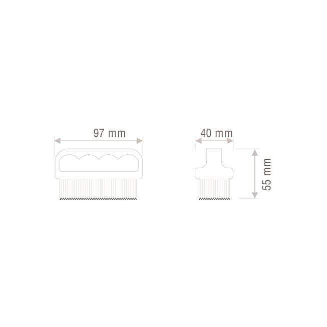 Tırnak ve Yaka Fırçası - Lisinya