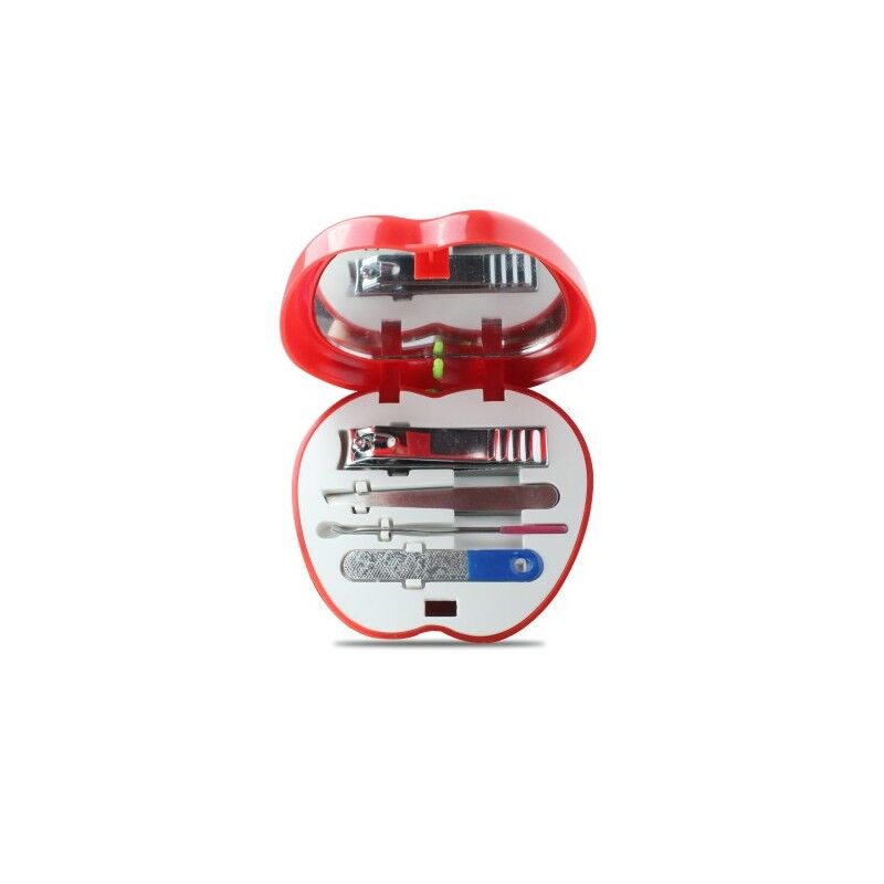 Elma Şeklinde 4 Parça Aynalı Manikür Seti - Lisinya