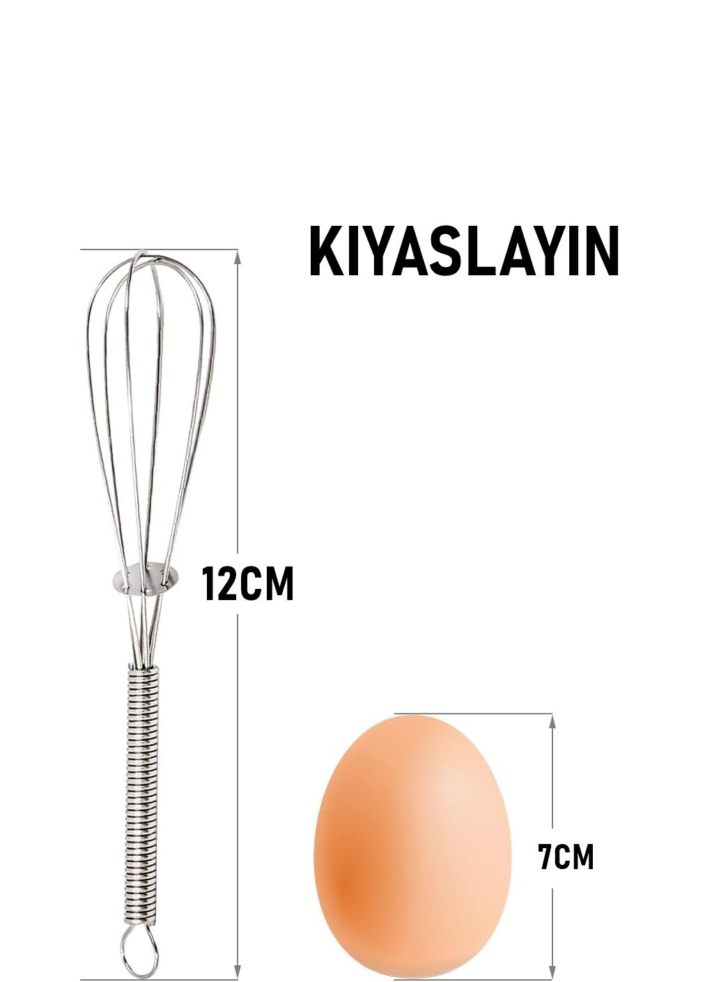 Sciacca Mini Çırpıcı Çelik 2 adet - Lisinya