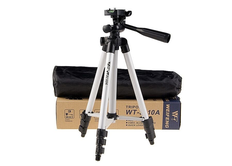 Tripod : Telefon ve Kamera Tutucu Ayak + Telefon Tutucu - 105Cm - Lisinya
