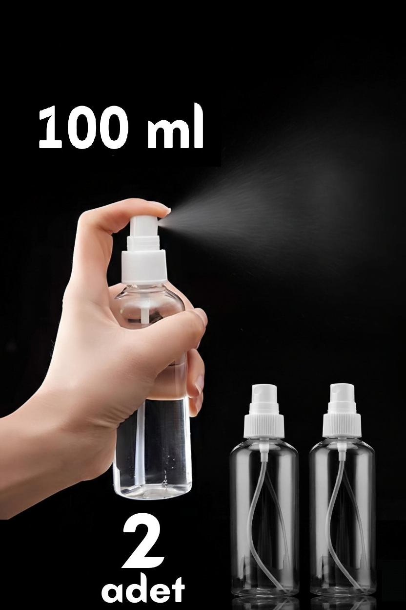 Püskürtücü Boş Sprey Şişe 100 Ml 2 ADET - Lisinya