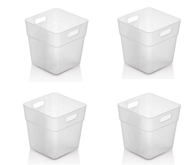 6 lı Buzdolabı İçi Mini Düzenleyici Kutu Organizer - Buzdolabı Kapak Düzenleyici - Lisinya