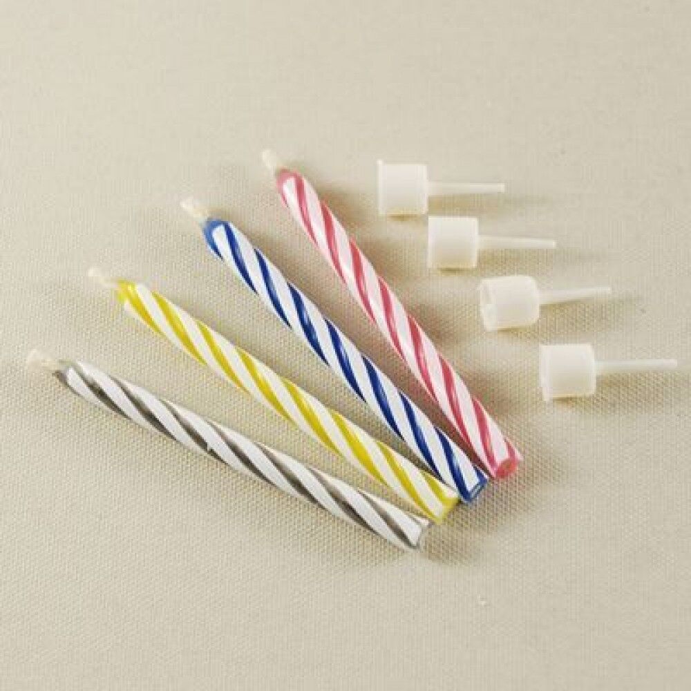 Pasta Mumu - Sönmeyen Mum - 10 Adet - Tekrar Yanan Mum - Lisinya