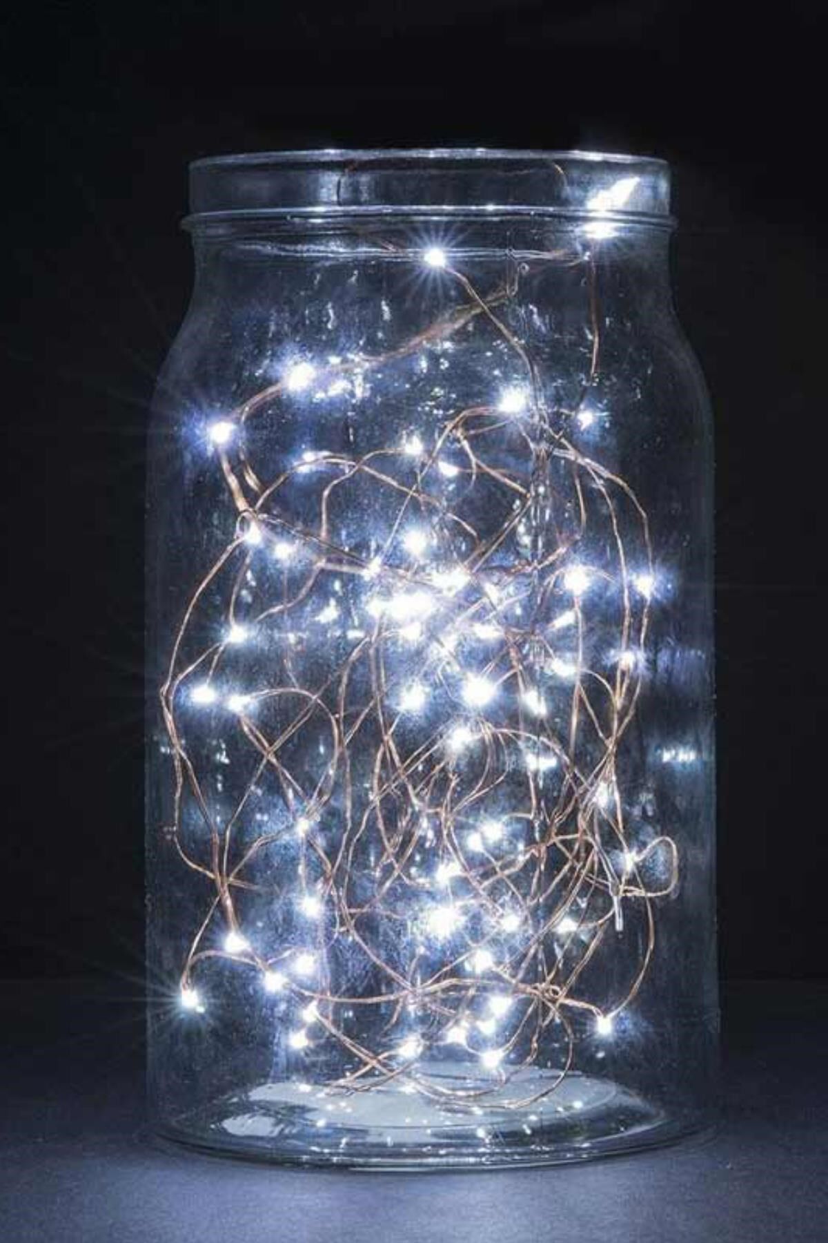 Peri Led Işık 5 metre BEYAZ  Dekor Lambası 50 Ledli - Lisinya