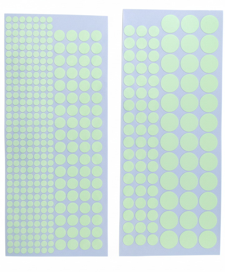 Fosforlu Etiket Karanlıkta Işık Veren Yıldız Tozu Etiketleri - Lisinya