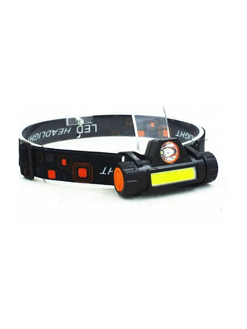 Kafa Lambası - 8 Saat Dayanıklı Şarjlı Sensörlü Mıknatıslı - Kamp - Balıkçılık- Acil Durum Feneri - Lisinya