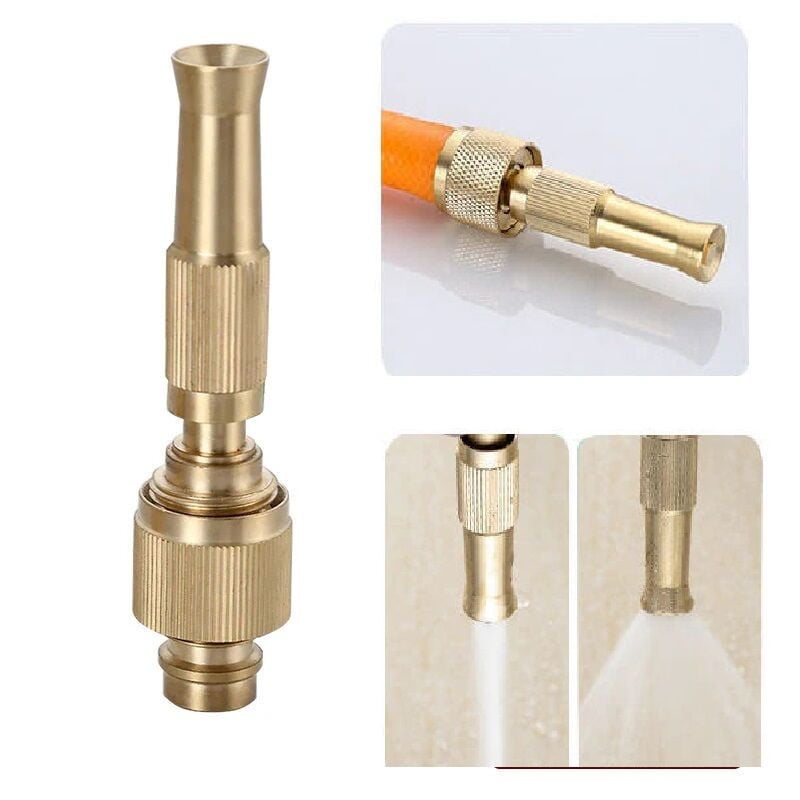 Hortum Tazyik Aparatı - 2 Fonksiyonlu  Sprey- Tazyik  Bahçe Araba Balkon Yıkama Püskürtücü Aparat - Lisinya