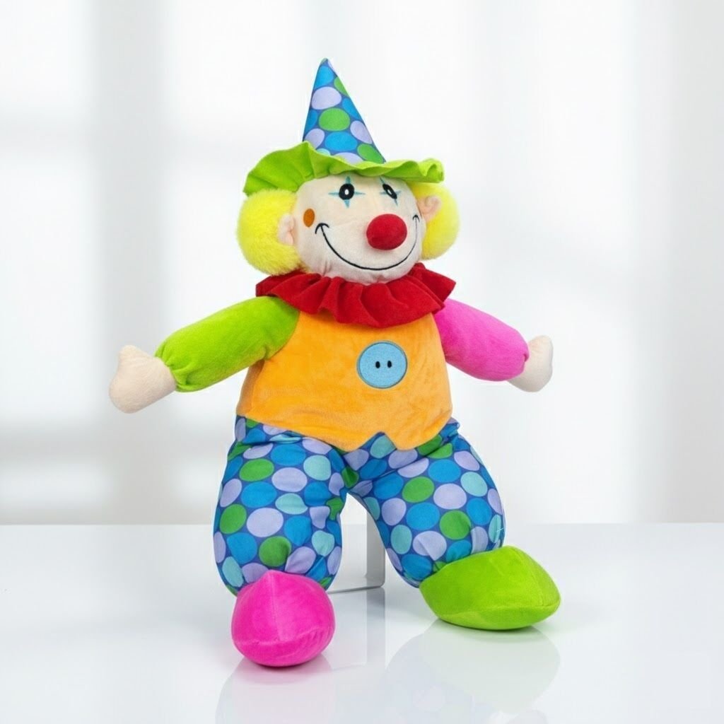 70 cm BÜYÜK BOY Palyaço Peluş Oyuncak Bebek - Lisinya