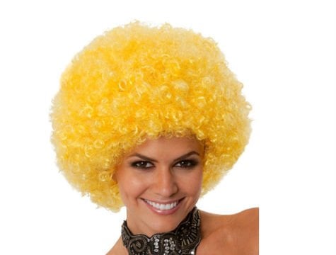 Kabarık Bonus Peruk Saç - Sarı - Lisinya