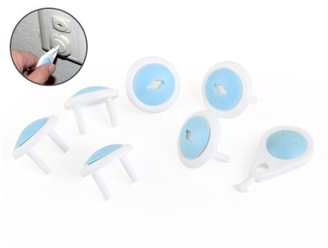 Amerikan Prize Uygun Anahtarlı Çocuk Koruma Priz Kilidi 6 Adet - Lisinya