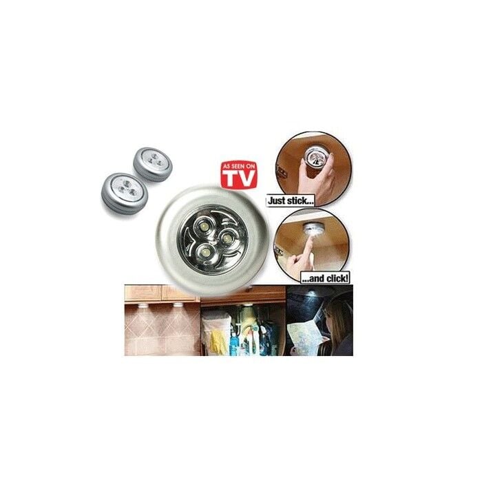 Kablosuz Spot Dokunmatik Lamba (3 Adet) - Lisinya