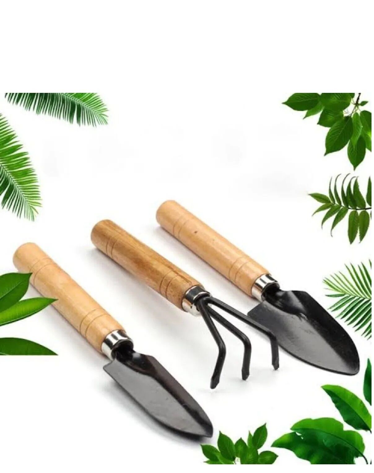 3 Parça Bitki Hobi Seti - Bahçe Saksı Sukulent Bakım Çapa-Tırmık-Kürek - Lisinya 3 Parça Bitki Hobi Seti - Bahçe Saksı Sukulent Bakım Çapa-Tırmık-Kürek - Lisinya