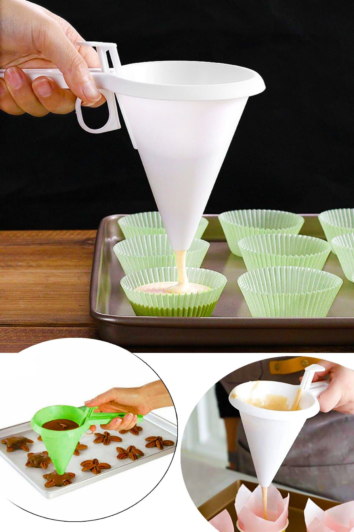 Hamur Dağıtıcı Huni - Lisinya