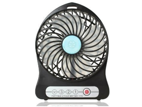 Şarjlı Taşınabilir Mini Fan - Vantilatör - Lisinya