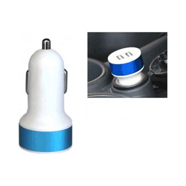 Çift USB Girişli 2.1 AMP Araç Çakmak Soketi - Lisinya