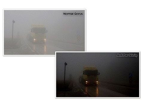 Anti Far Gece Görüş Gözlüğü Seti - Lisinya