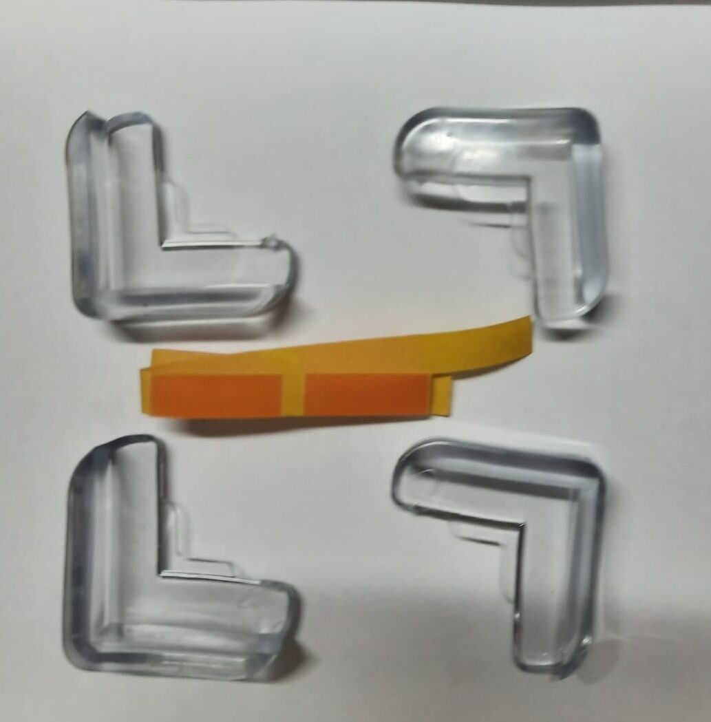 12 Li Masa Sehpa Köşe Koruyucu Silikon- Çocuk Koruma Aparatı - Lisinya