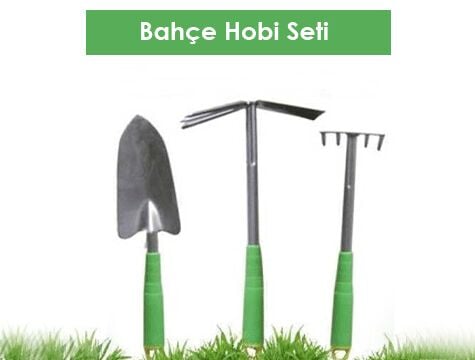 Bahçe Hobi Seti ( 3 Parça ) - Lisinya