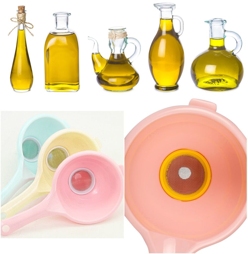 Sıvı Yağ Süzgeci - Huni Şeklinde Süzgeç - Lisinya