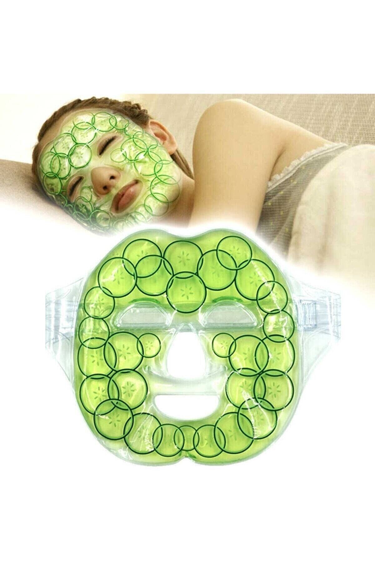 Yüz Maske -Soğuk Sıcak Jel Yüz Maskesi Buz Sıcak Press Anti Stres - Lisinya