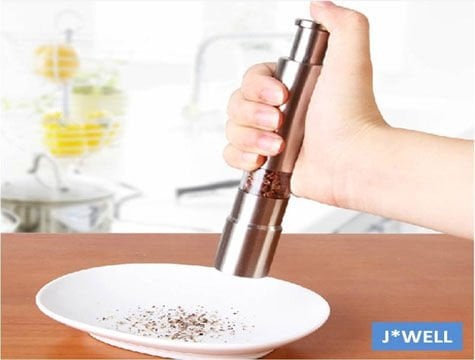 Paslanmaz Çelik, Basmalı Baharat Değirmeni - Lisinya Paslanmaz Çelik, Basmalı Baharat Değirmeni - Lisinya