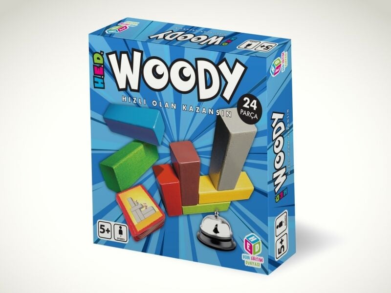 Woody Ahşap 3 Boyutlu Geometrik Zeka Oyunu - Lisinya