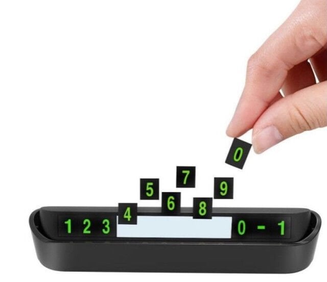 Otomobil Torpido Üstü Açılır Kapanır Telefon Numaralığı - Lisinya