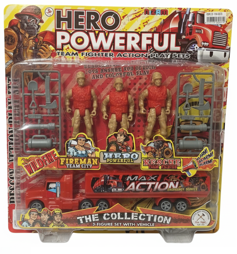 Acil Müdahale Ekibi Oyuncak Seti 14 Parça - Lisinya Acil Müdahale Ekibi Oyuncak Seti 14 Parça - Lisinya