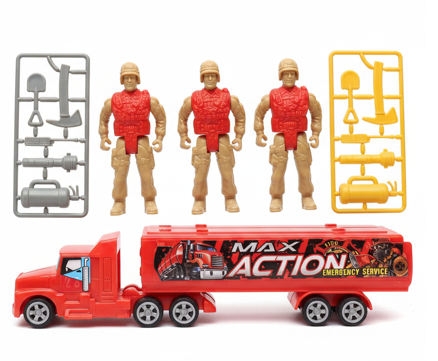 Acil Müdahale Ekibi Oyuncak Seti 14 Parça - Lisinya Acil Müdahale Ekibi Oyuncak Seti 14 Parça - Lisinya